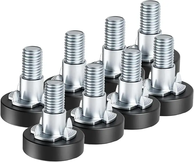 1/4" Thread Leveling Feet, Adjustable Furniture Feet Threaded Screw in