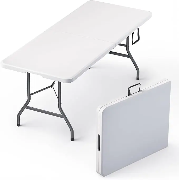10 Pack of 6 Feet Foldable Table