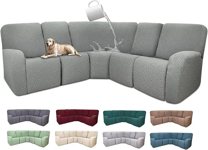 100% Waterproof Sectional Recliner Couch Covers