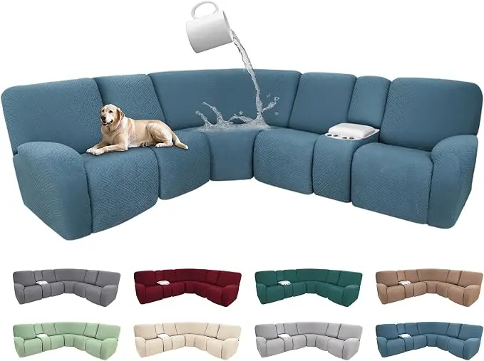 100% Waterproof Sectional Recliner Couch Covers