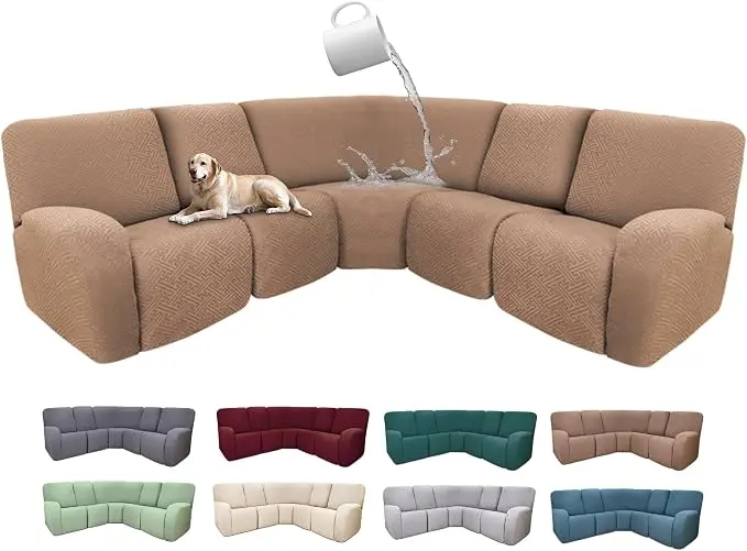 100% Waterproof Sectional Recliner Couch Covers