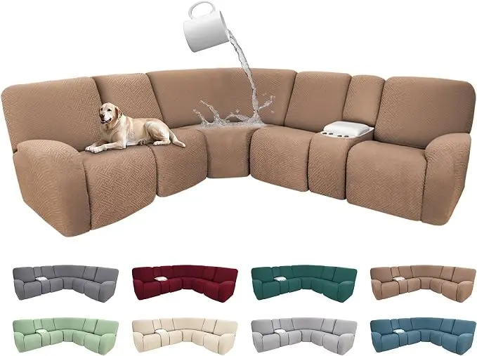 100% Waterproof Sectional Recliner Couch Covers