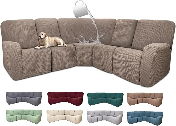 100% Waterproof Sectional Recliner Couch Covers