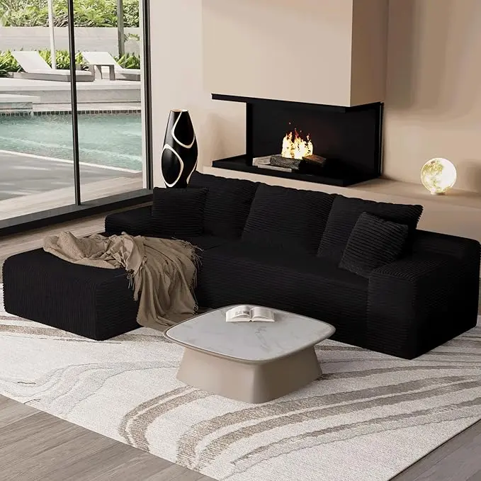 104" Convertible Sectional Couch