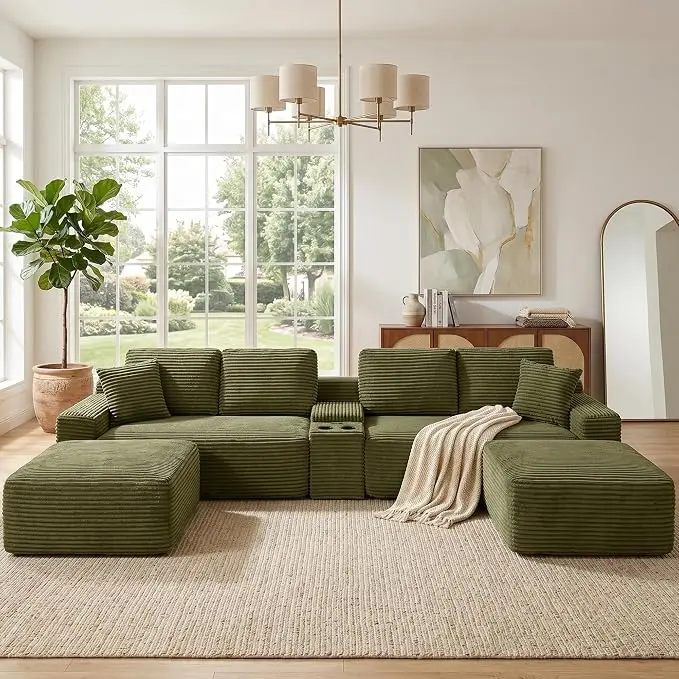 125" Oversized Sectional Couches
