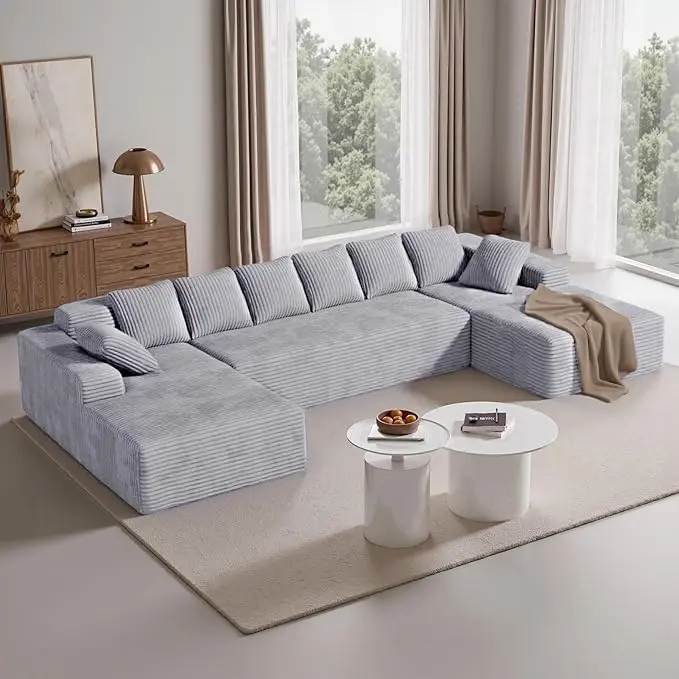 131'' U Shaped Sectional Couches
