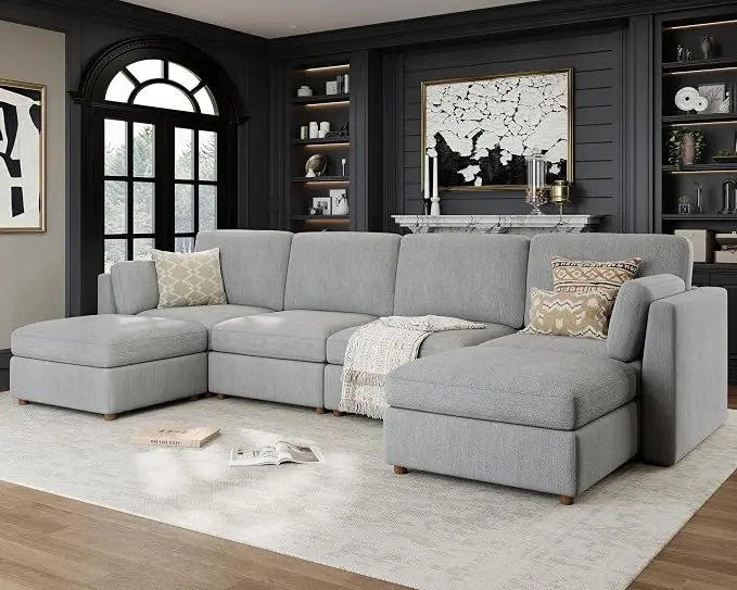 150'' Oversized Modular Sectional Sofa