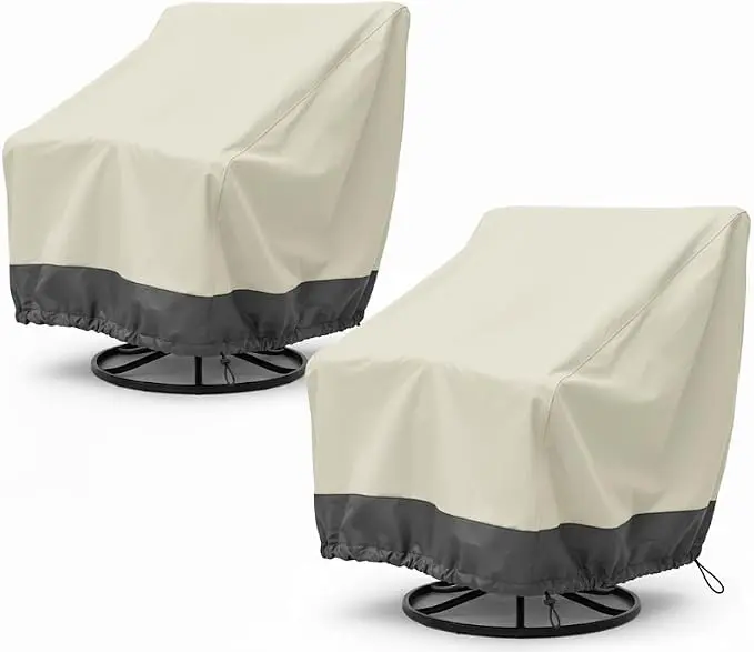2 Pack Heavy Duty Patio Chair Covers