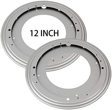 2Pack 12" Lazy Susan Hardware 5/16 Thick Turntable Bearings