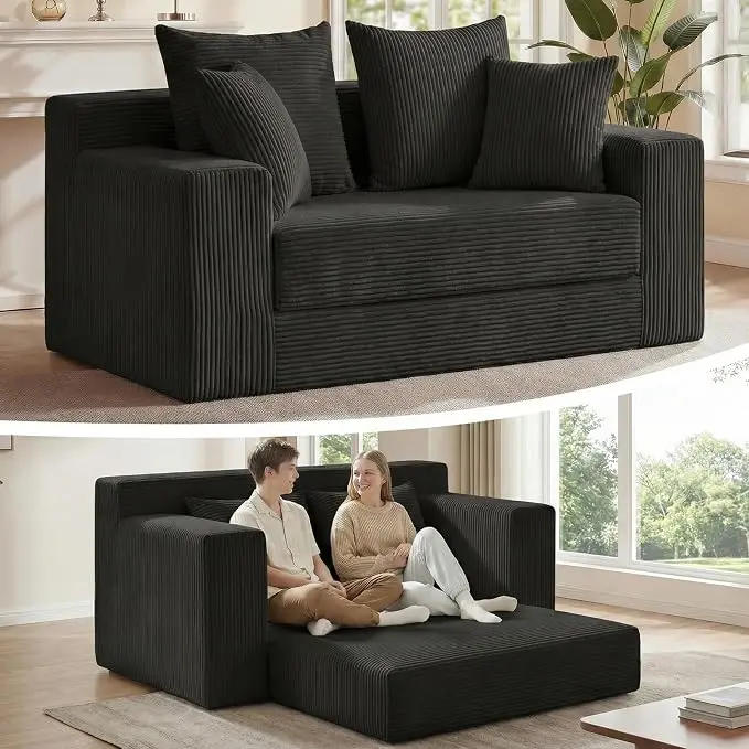 3-in-1 Convertible Sofa Bed