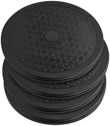 4 Pack 12 Inch Lazy Susan Turntable