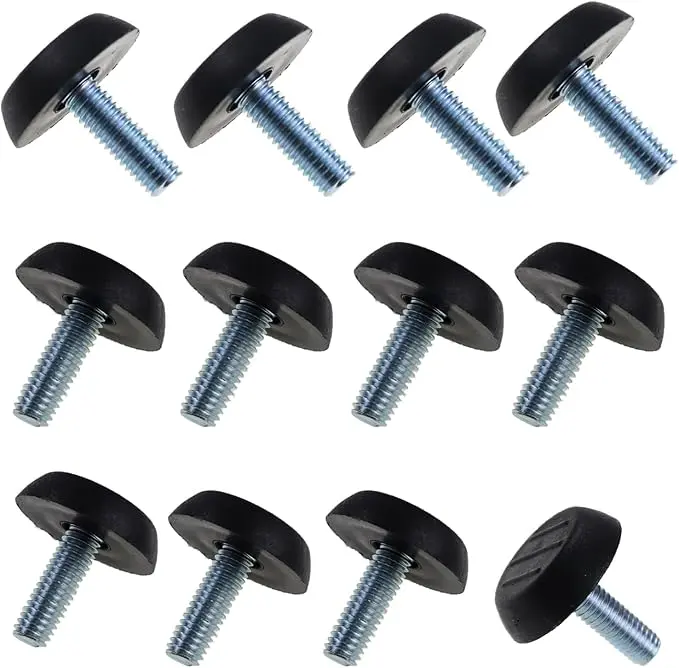 5/16-18 UNC Thread Adjustable Furniture Levelers Table Feet Screw in Threaded
