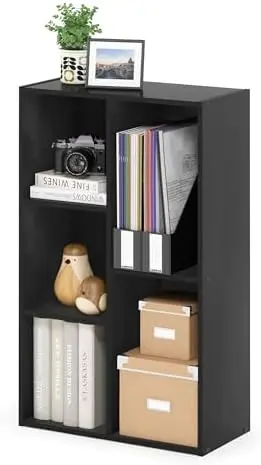 5-Cube No Tool Assembly Open Shelf, Blackwood