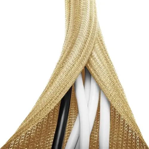 6.6ft 1 inch Gold Cable Sleeve