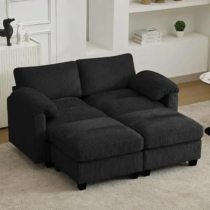 61'' Modular Loveseat Sofa