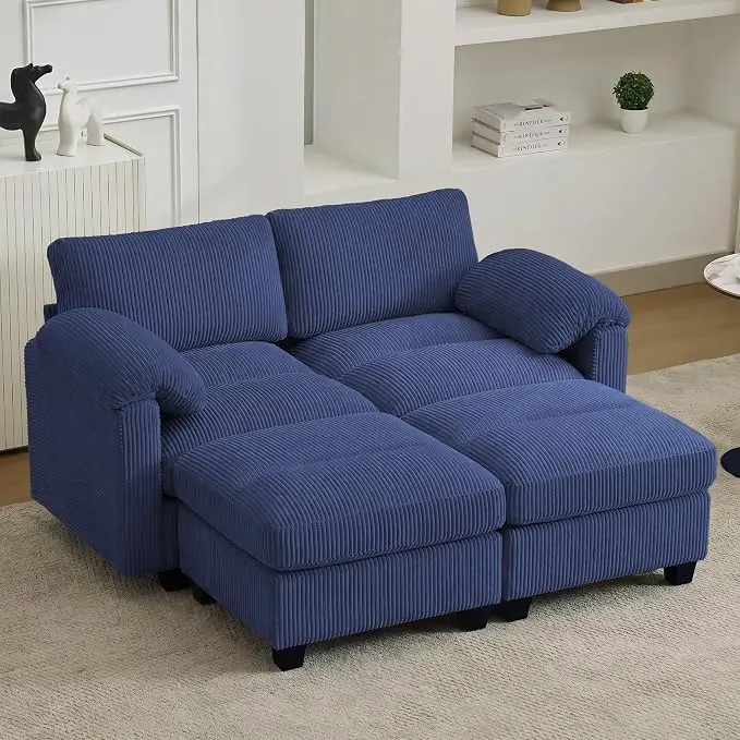61'' Modular Loveseat Sofa