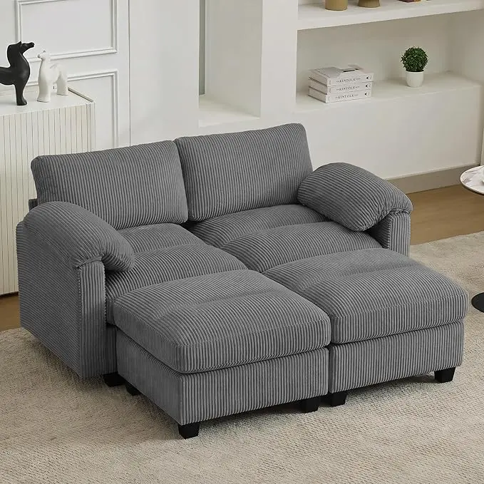 61'' Modular Loveseat Sofa