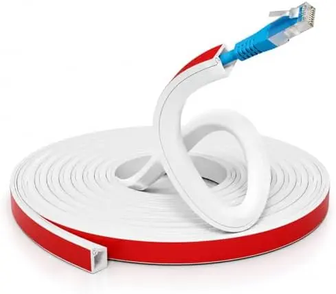 78" Silicone Cord Hider for Wall, Cable Raceway to Hide TV Wires & Cords