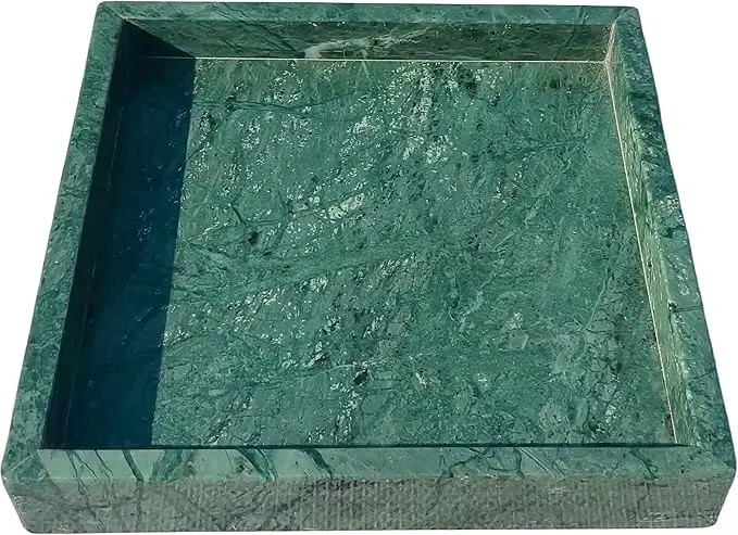 8x8 Natural Marble Vanity Tray