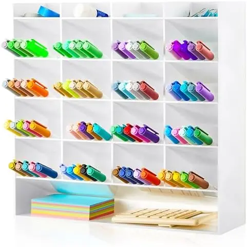 Acrylic Pen and marker Organizer for 250 Markers