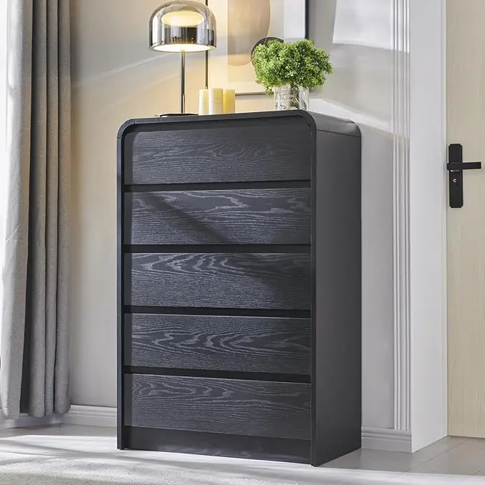 Aitjunz Modern 5 Drawers Dresser