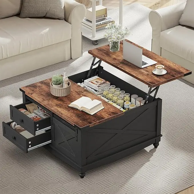 ALLSTAND 31.5" Lift Top Coffee Table