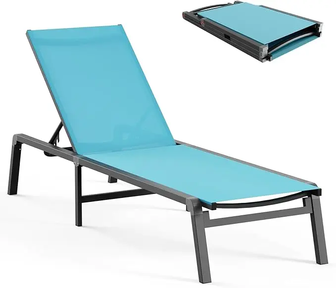 Aluminum Chaise Lounge Ourdoor