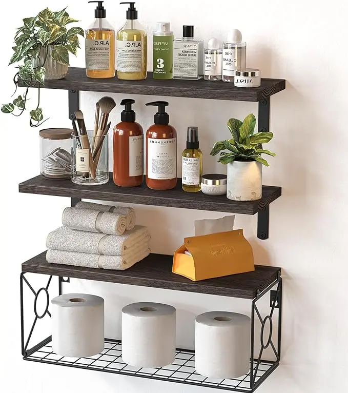 Amada Bathroom Shelves Over Toilet
