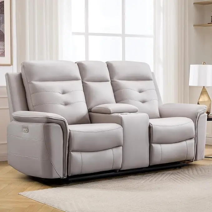 ANJ Power Reclining Loveseat Sofa