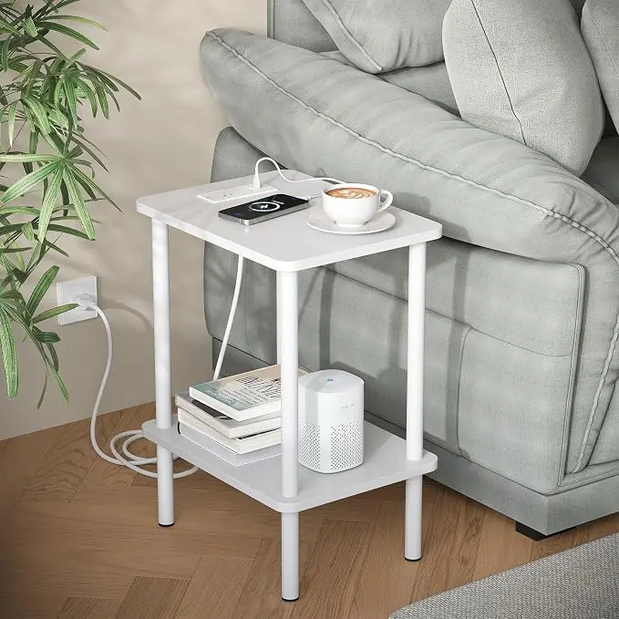 Apicizon 2 Tier End Table, Small Side Table