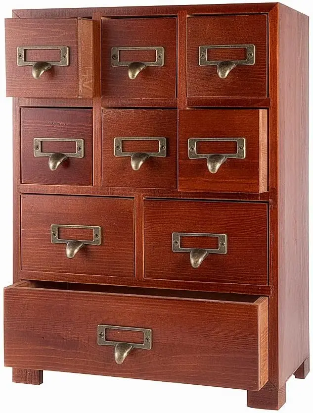 Apothecary Drawers Wooden Apothecary Cabinet