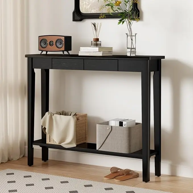 AQIMUELE Wood Console Table
