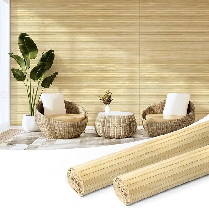 Art3d Natural Bamboo Wall Panel