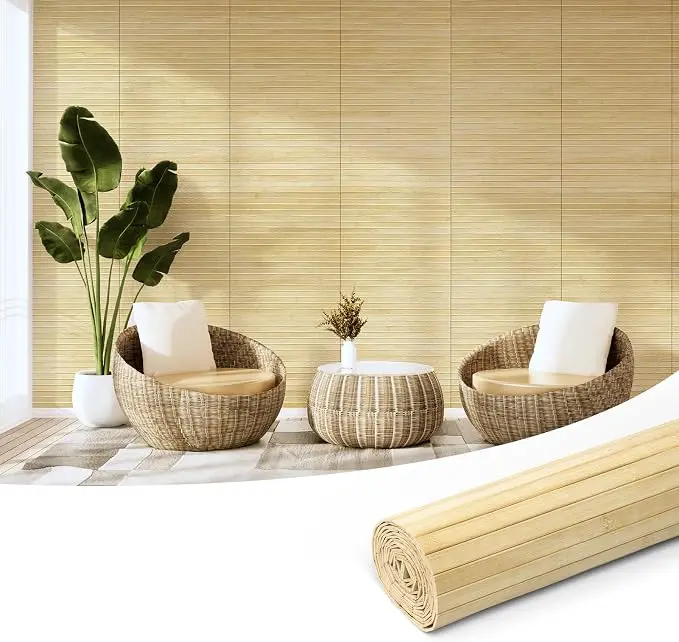 Art3d Natural Bamboo Wall Panel
