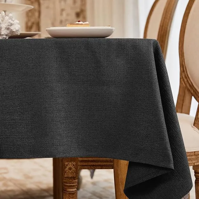 BALCONY & FALCON Rectangle Tablecloth 57" x 85" Washable Wrinkle Resistant and