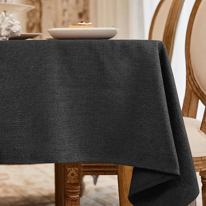 BALCONY & FALCON Rectangle Tablecloth Washable Wrinkle Resistant and Water