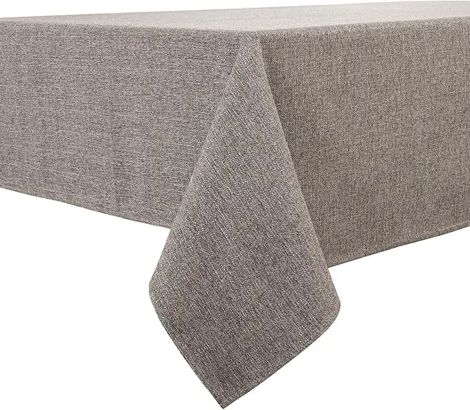 BALCONY & FALCON Rectangle Tablecloth Washable Wrinkle Resistant and Water