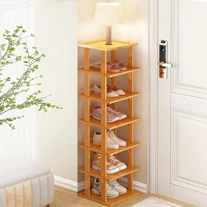 Bamboo Shoe Rack