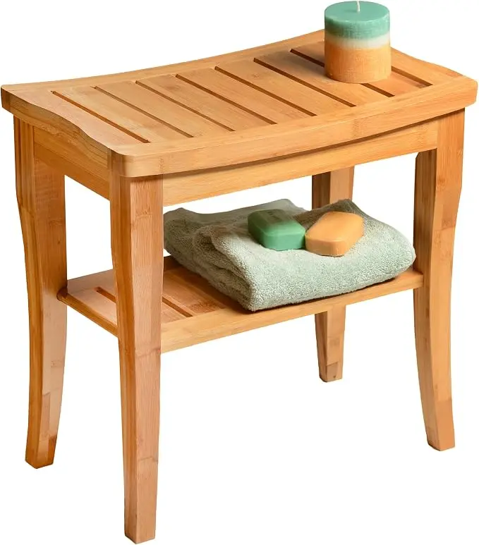 Bamboo Shower Bench