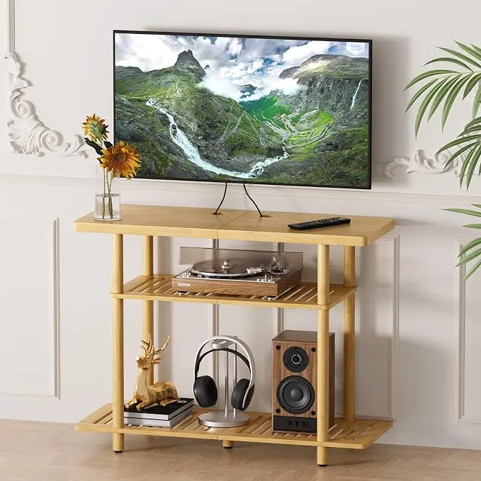 Bamboo TV Stand, Small TV Stands