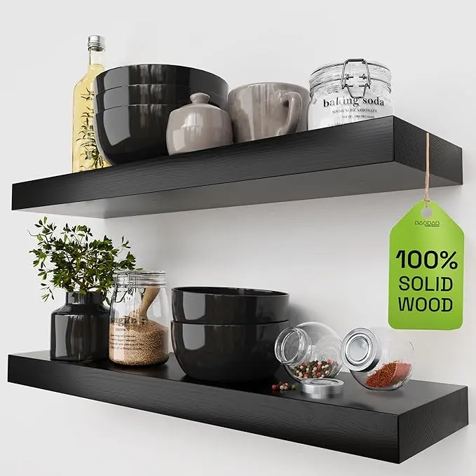 BAOBAB WORKSHOP Wood Floating Shelves