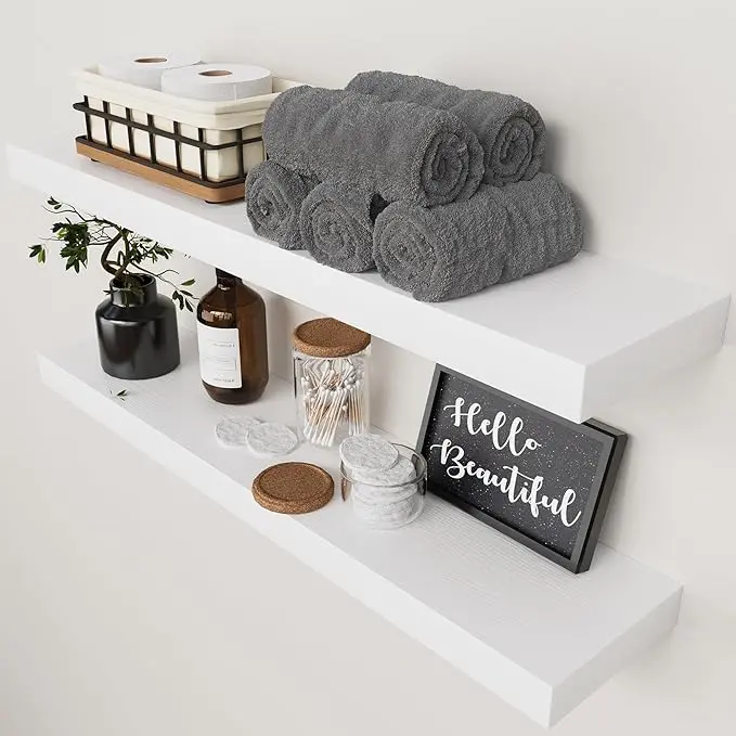 BAOBAB WORKSHOP Wood Floating Shelves