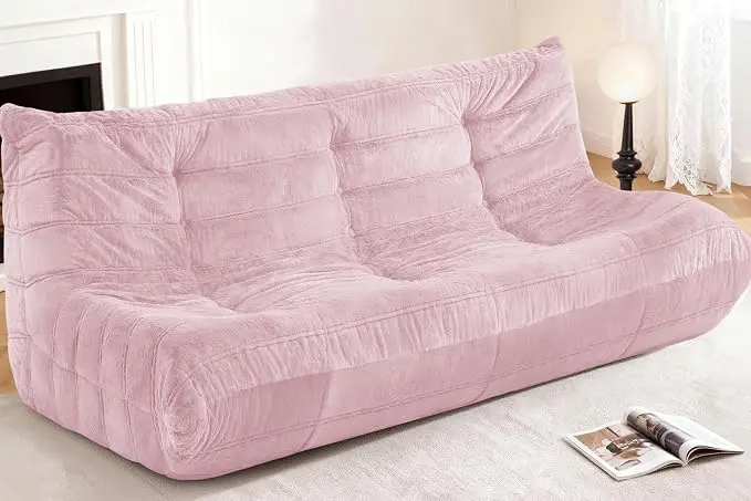 Bean Bag 3-Seater Chair Big Sofa Beanbag Chair