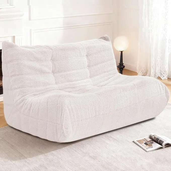Bean Bag Loveseat Chair Big Sofa Beanbag Chair