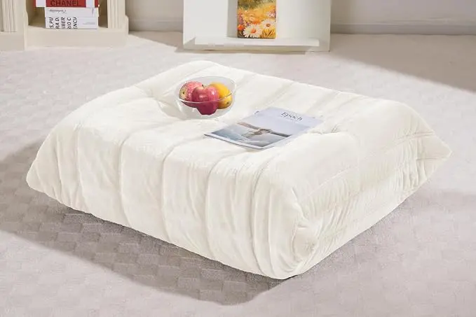 Bean Bag Pouf Ottoman, Foot Stool, Foot Rest