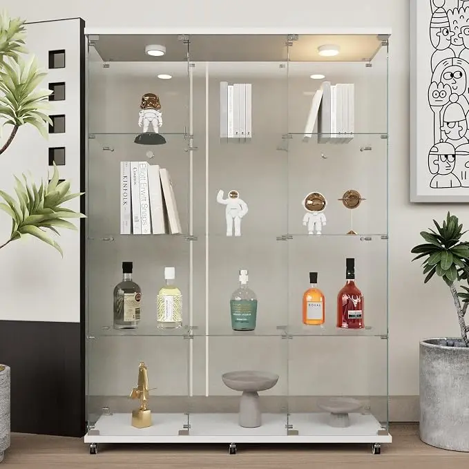 Beauty4U Glass Display Cabinet
