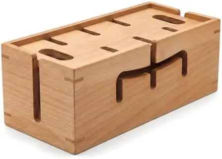 Beechwood Cable Management Box for Home Office