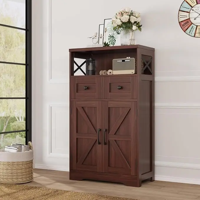 Befrases Dark Brown Storage Cabinet