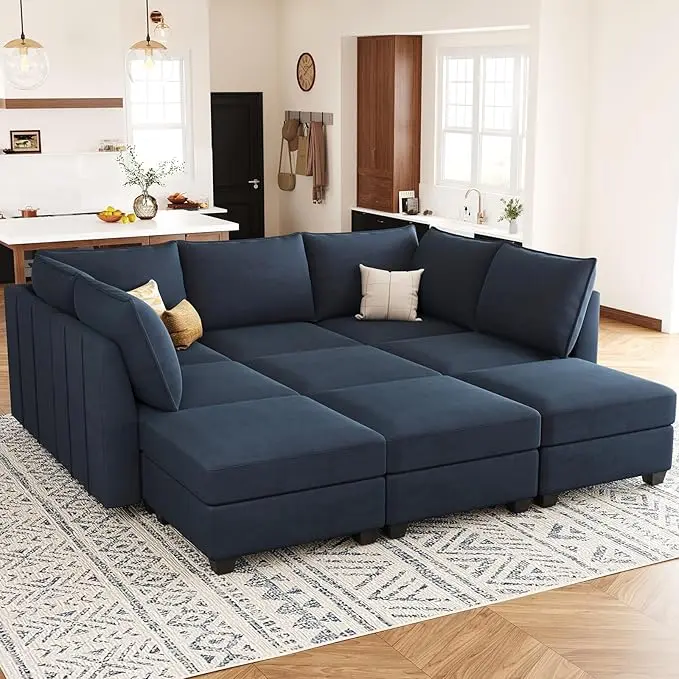 Belffin Modular Sectional Sofa Bed