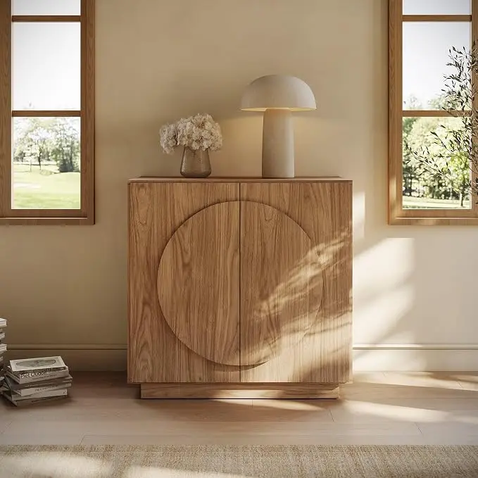 BELLEZE Mid Century Modern Arched Sideboard